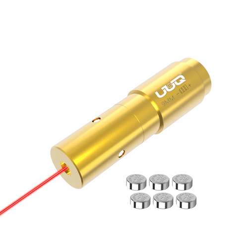 UUQ Laser Bore Sight  9MM Red Laser(6Btteries) - UUQ Optics