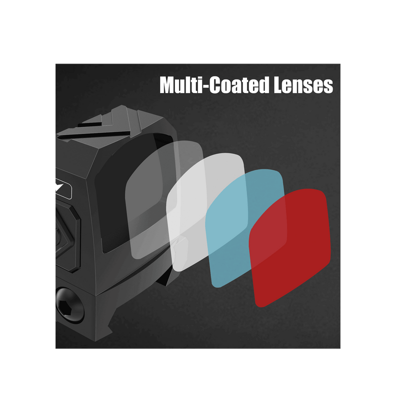 Load image into Gallery viewer, UUQ Mini Reflex Red Dot Sight - Shake Awake, 2MOA, RMR Compatible - UUQ Optics
