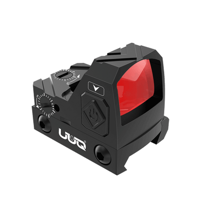 UUQ Mini Reflex Red Dot Sight Shake Awake Optic Sight for Rifles, Pistols and Shotguns 2MOA,12 Brightness Adjustment Red Dot Scope for VT/Doctor Footprint and 20mm Picatinny Rail - UUQ Optics