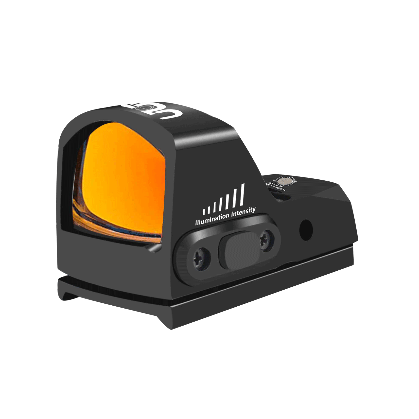UUQ Mini Reflex Red Dot Sight for Rifles, Pistols and Shotguns 2MOA,7 Brightness Adjustments,(Suitable for RMR or 20mm Picatinny Rail) - UUQ Optics