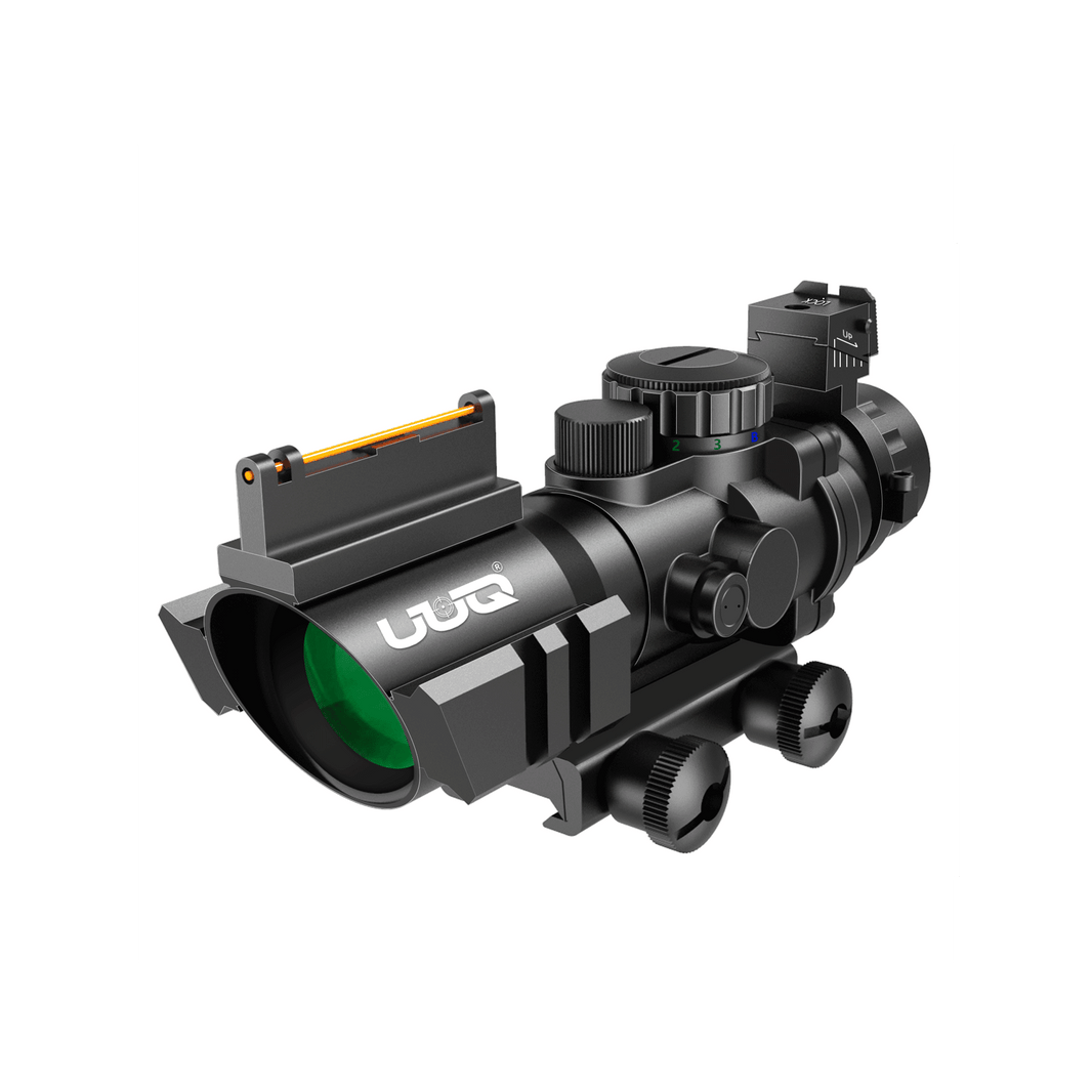 UUQ 4X32 Prism Scope with Fiber Optic Sight – UUQ Optics