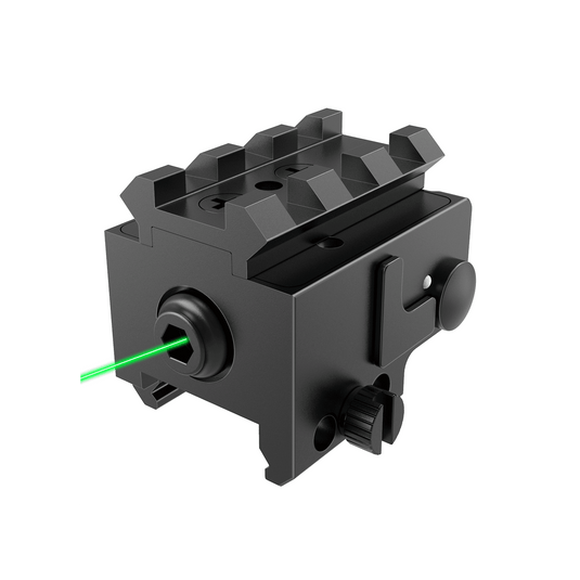 UUQ Rechargeable Mini Airsoft Gun Laser Sight Green Dot for Weaver or Picatinny Rail with Type-C Cable | Rifle Handgun | Green Beam Sight Pistol | Tactical Sights Airsoft | Air Soft Optic - UUQ Optics