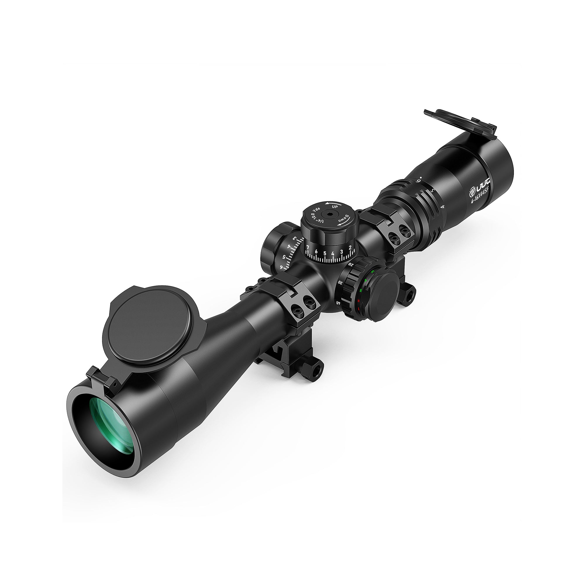 UUQ Voyager 4-16x44 AO Rifle Scope with adjustable objective
