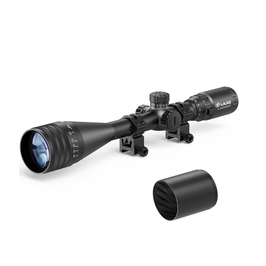 UUQ Voyager 6-24x50 AO Rifle Scope with sunshade
