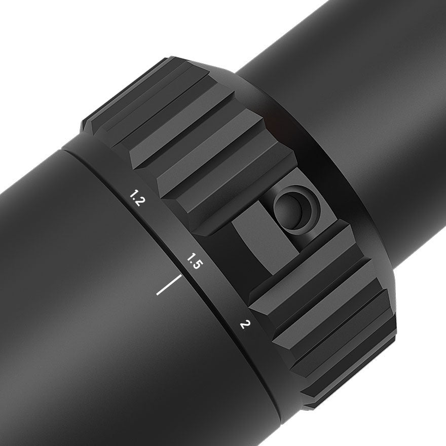 1.2-6x magnification of UUQ scope, suitable for short to medium range aiming.