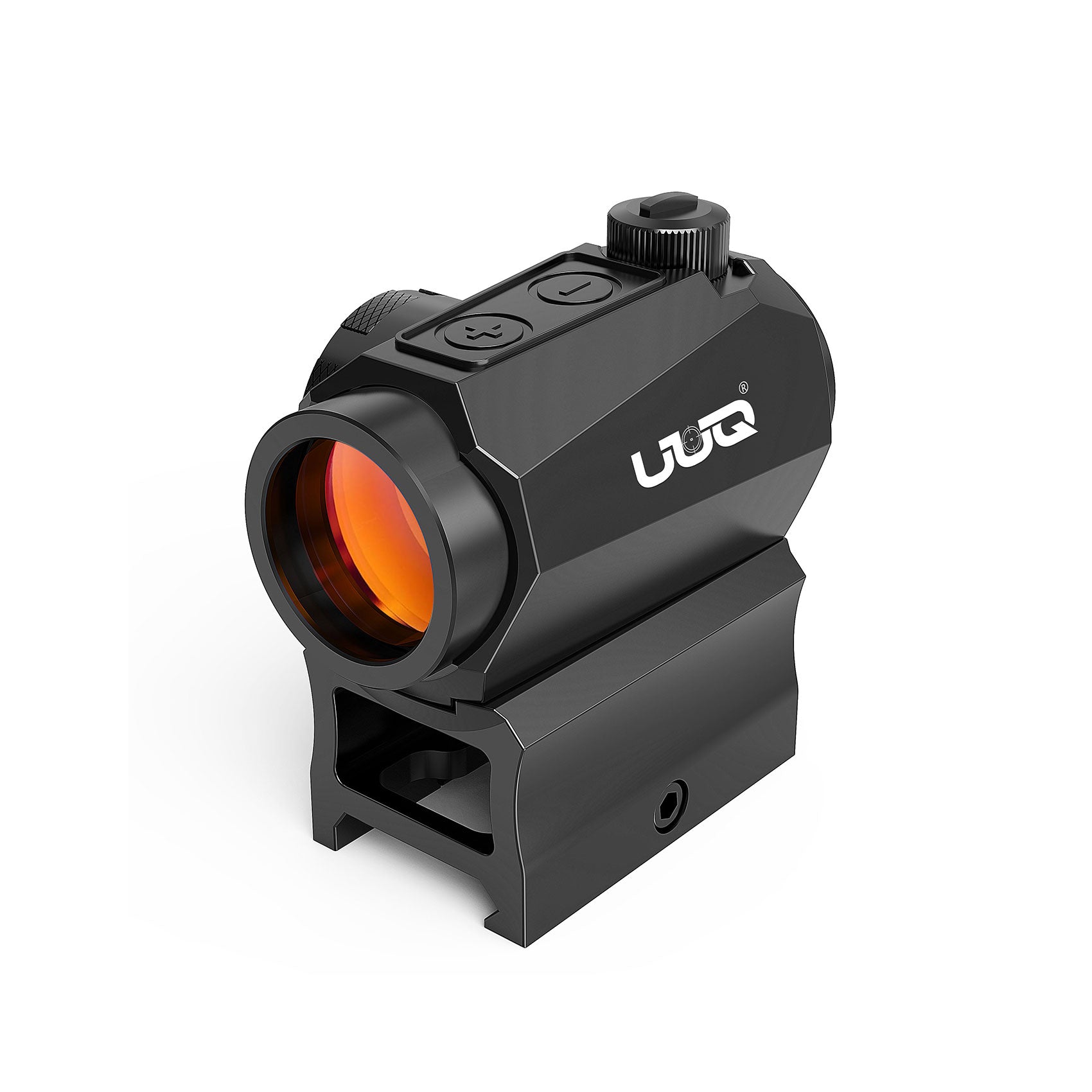 UUQ Sentry 7 enclosed red dot sight with shake awake technology and integral high profile Picatinny mount.