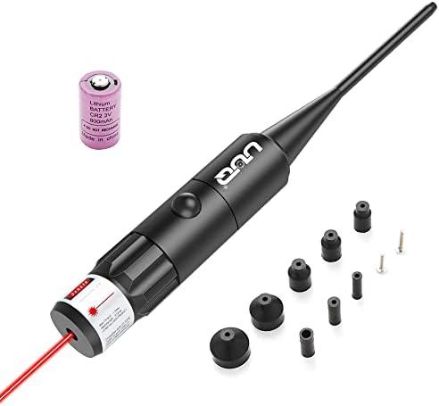 Load image into Gallery viewer, UUQ Bore Sight kit Red Laser Sight BoreSighter with Button Switch for 0.177 to 0.50 Caliber Rifles Handgun - UUQ Optics
